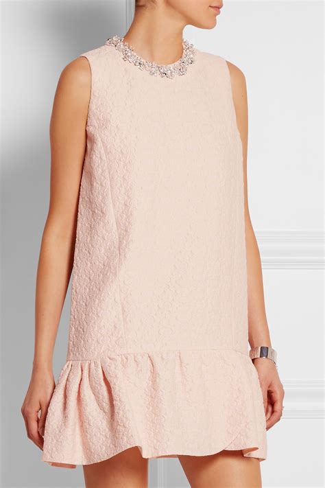 pink miu miu dress|Miu Miu .